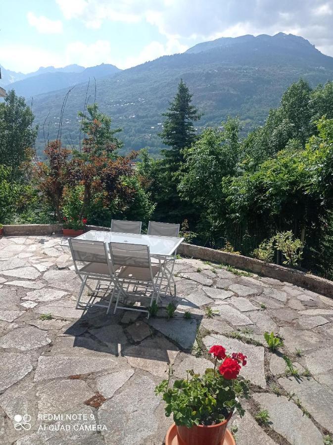 Rdc Villa Plein Sud Avec Vue Imprenable Briançon Dış mekan fotoğraf