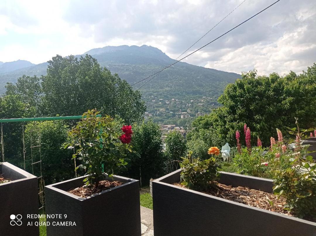 Rdc Villa Plein Sud Avec Vue Imprenable Briançon Dış mekan fotoğraf