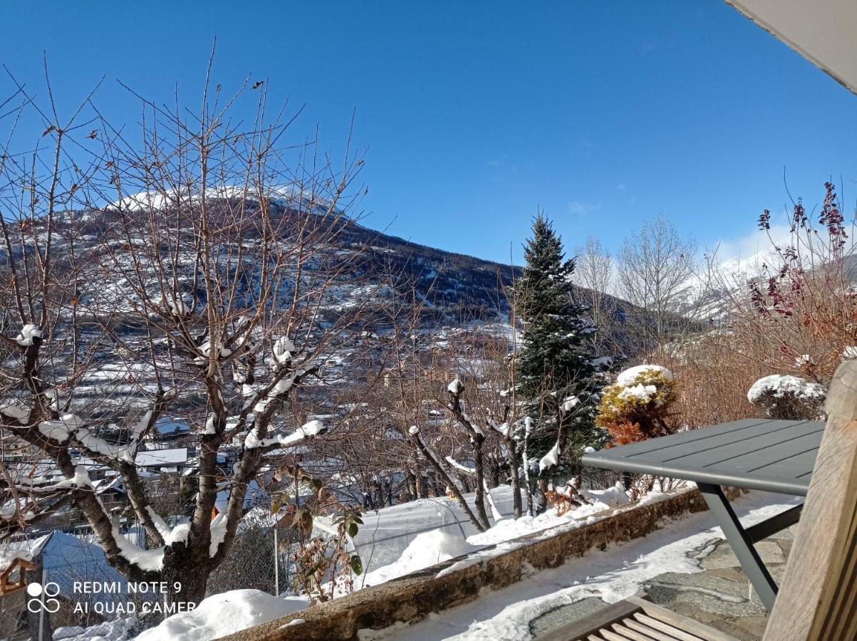 Rdc Villa Plein Sud Avec Vue Imprenable Briançon Dış mekan fotoğraf